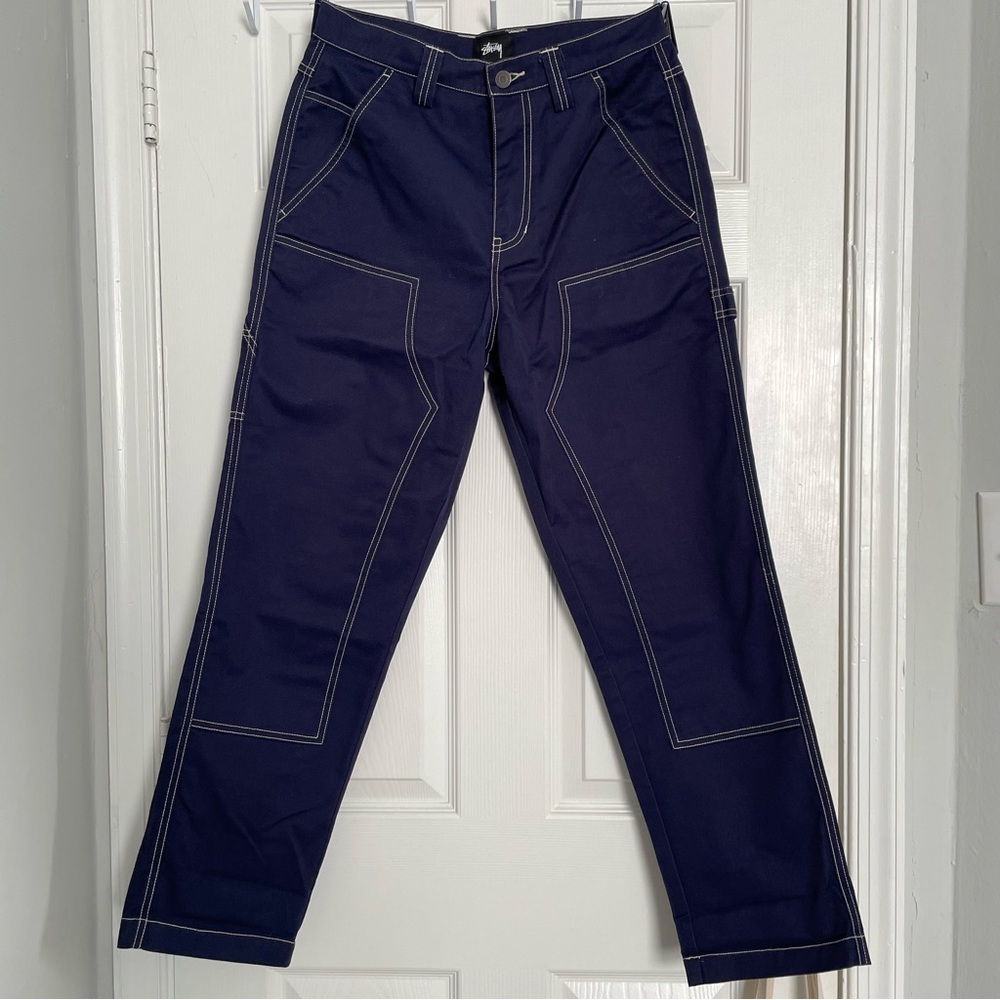 Stussy Contrast Stitch Double knee Pants